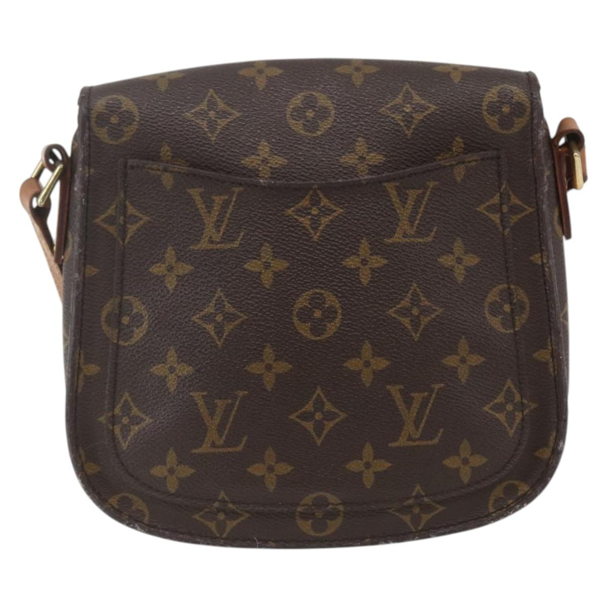 LOUIS VUITTON Monogram Saint Cloud MM Shoulder Bag M51243 LV Auth ka1817