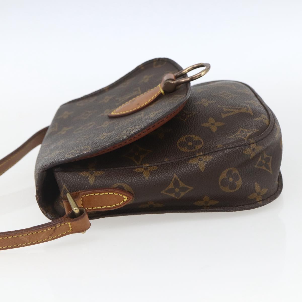 LOUIS VUITTON Monogram Saint Cloud MM Shoulder Bag M51243 LV Auth ka1817