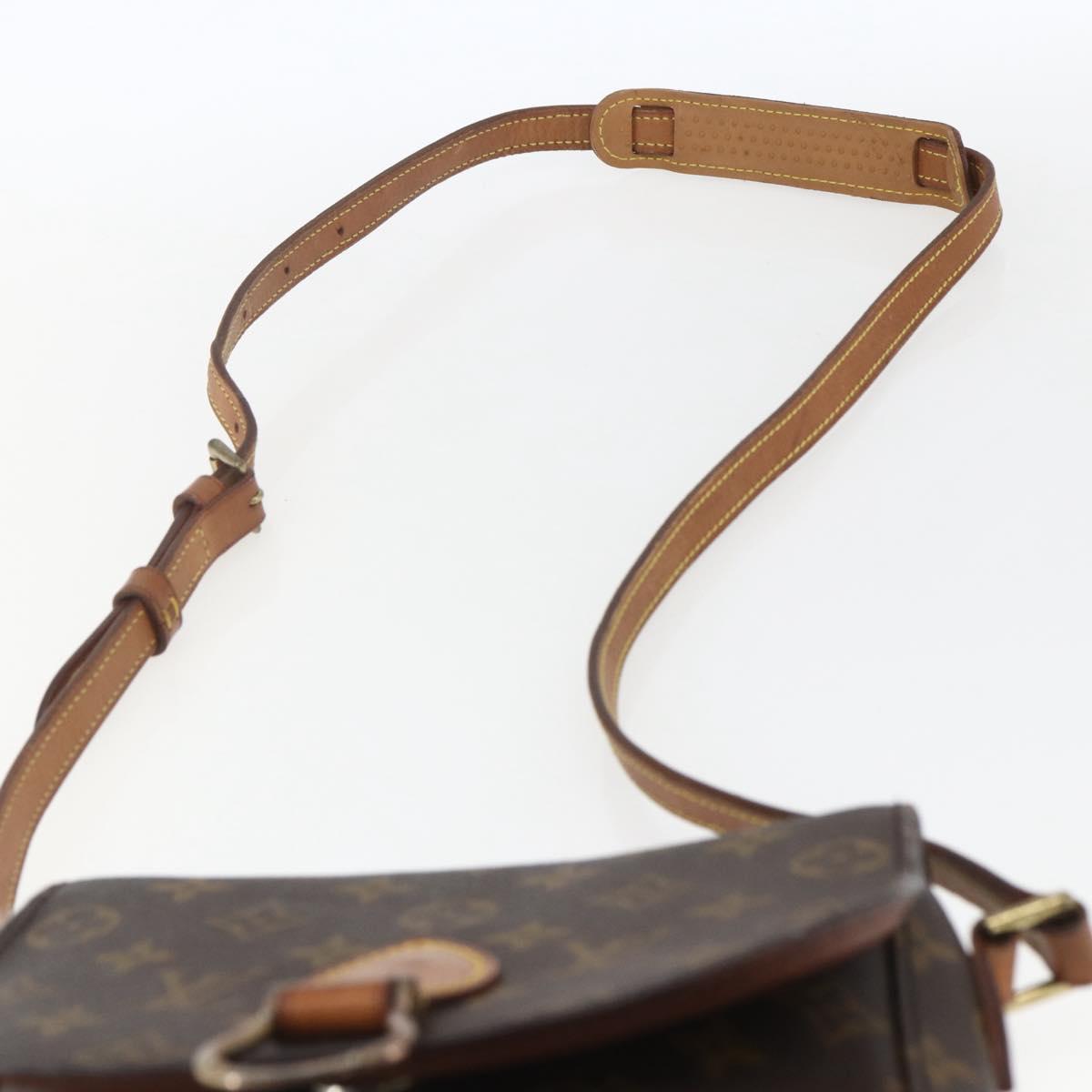 LOUIS VUITTON Monogram Saint Cloud MM Shoulder Bag M51243 LV Auth ka1817