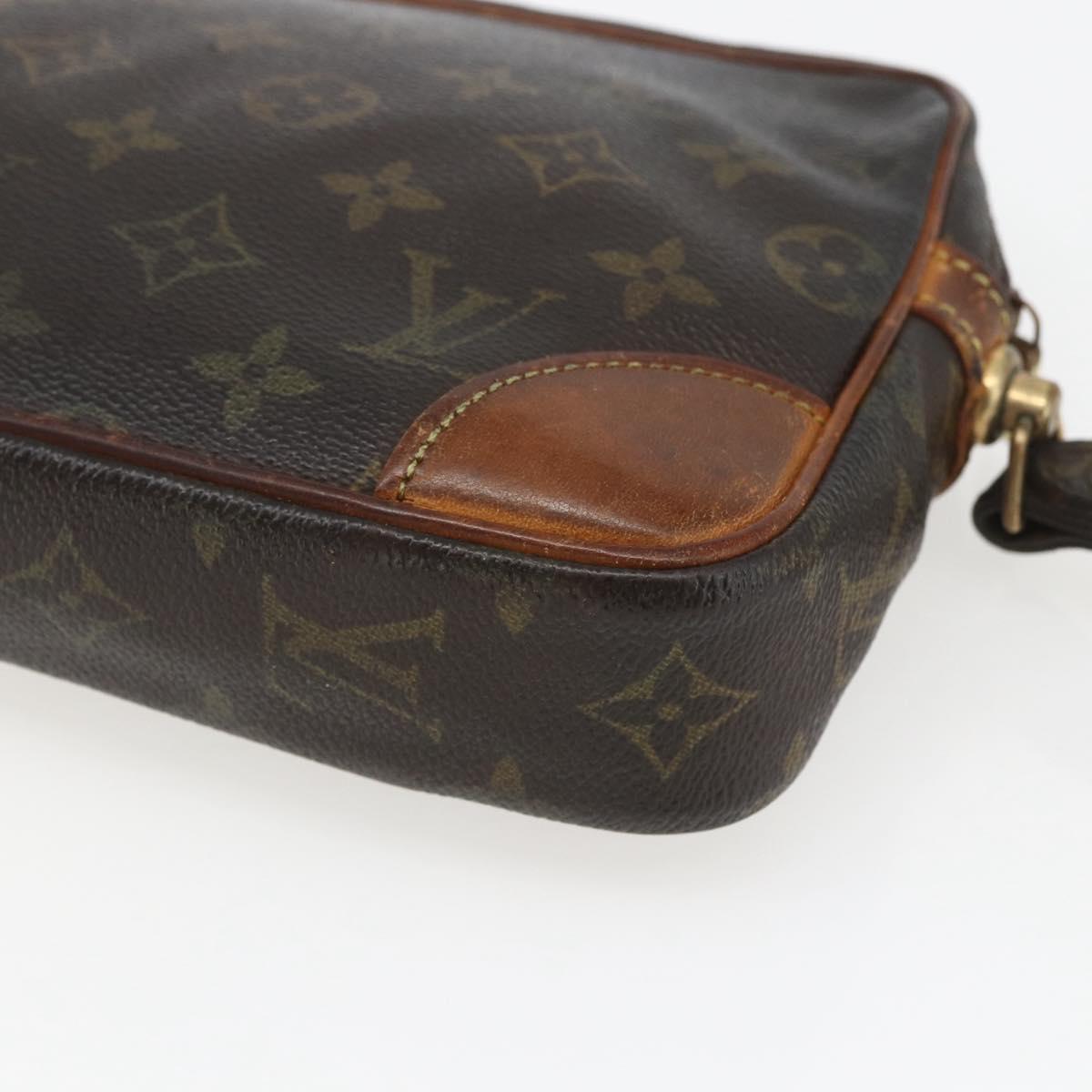LOUIS VUITTON Monogram Marly Dragonne GM Clutch Bag M51825 LV Auth ka1819