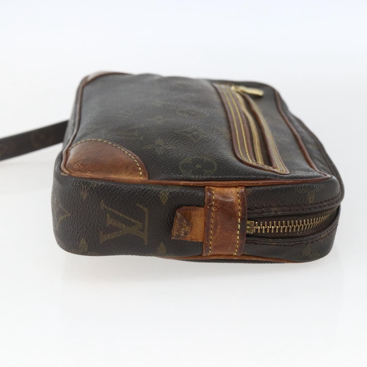 LOUIS VUITTON Monogram Marly Dragonne GM Clutch Bag M51825 LV Auth ka1819