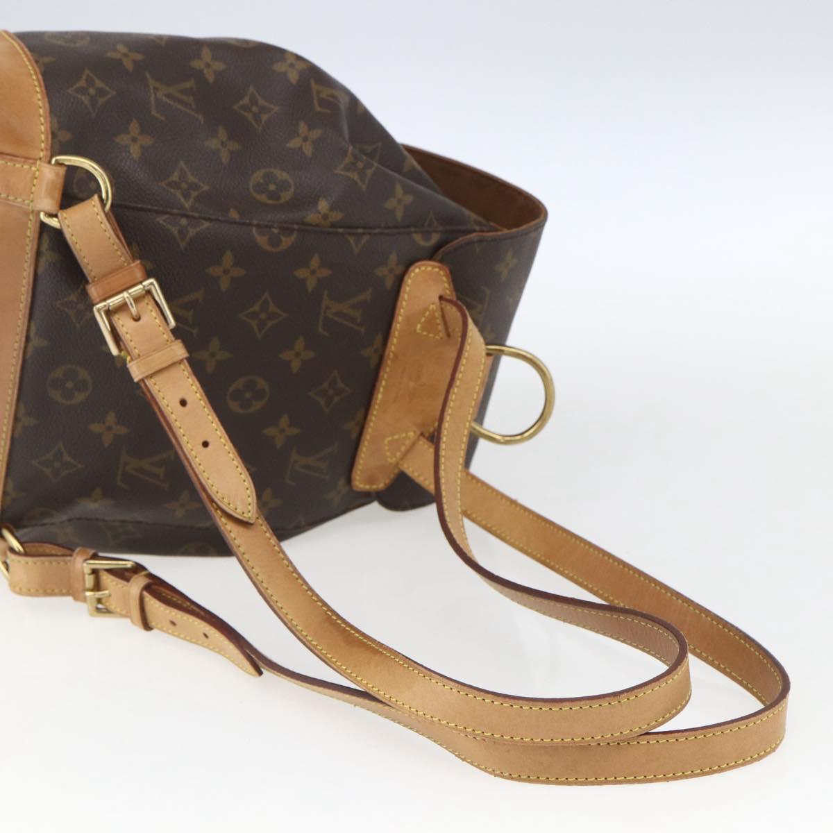 LOUIS VUITTON Monogram Montsouris MM Backpack M51136 LV Auth ka1825