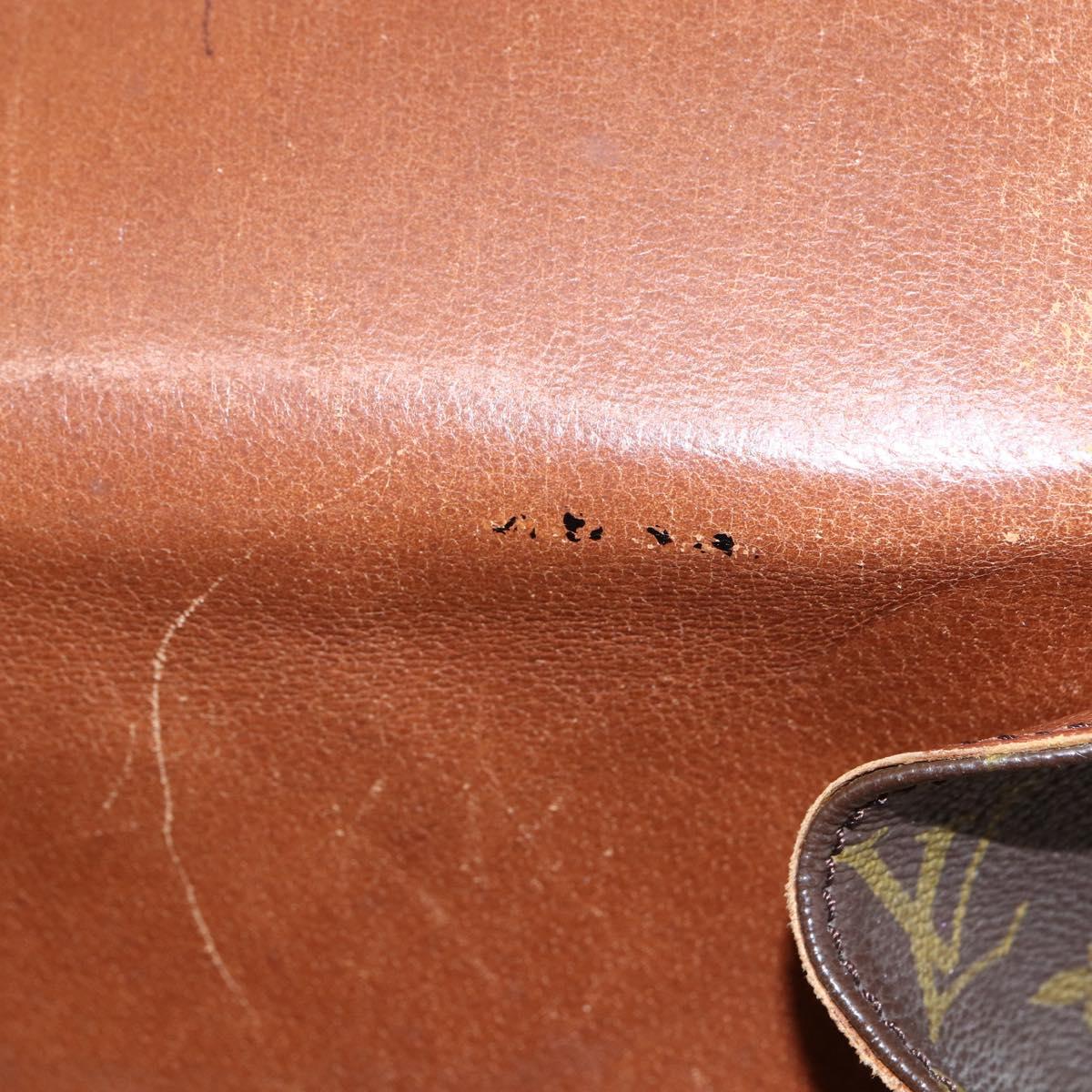 LOUIS VUITTON Monogram Cartouchiere MM Shoulder Bag Vintage M51253 LV Auth ka183