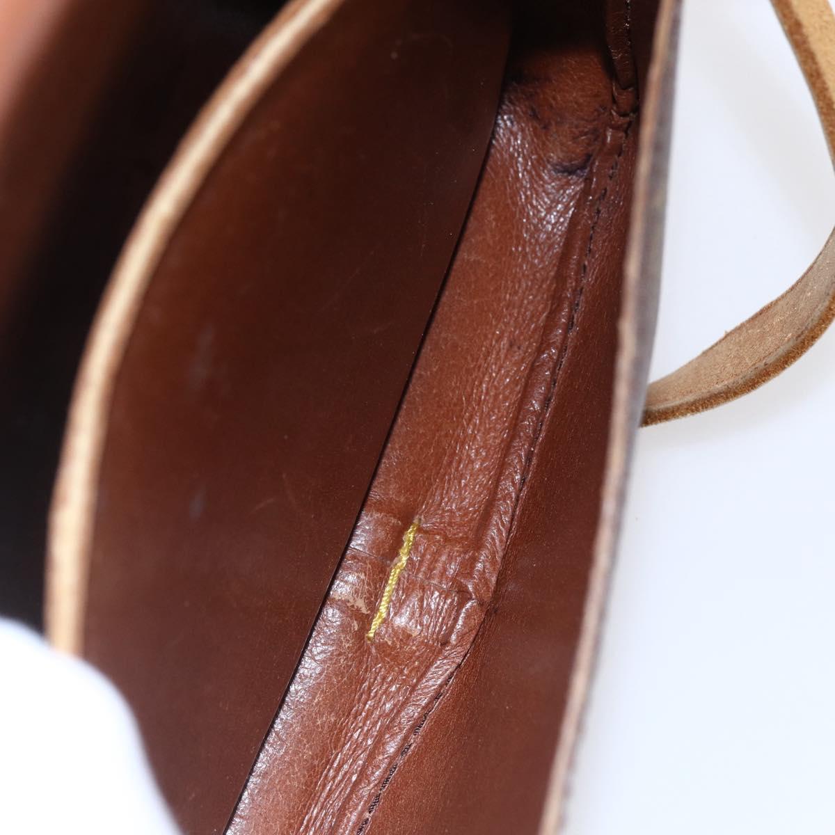 LOUIS VUITTON Monogram Cartouchiere MM Shoulder Bag Vintage M51253 LV Auth ka183