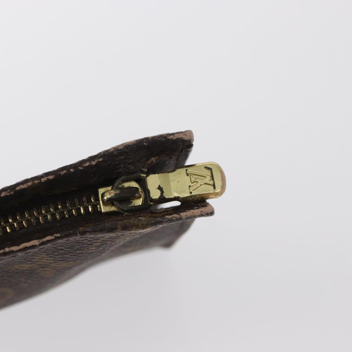 LOUIS VUITTON Monogram Bucket GM Accessory Pouch LV Auth ka1831