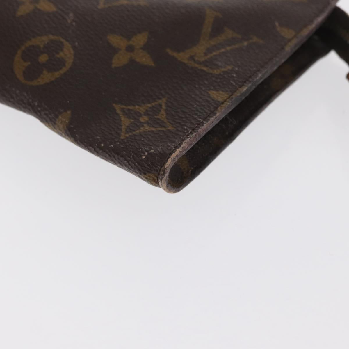 LOUIS VUITTON Monogram Bucket GM Accessory Pouch LV Auth ka1831