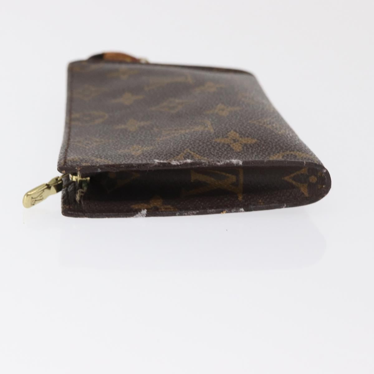 LOUIS VUITTON Monogram Bucket PM Accessory Pouch LV Auth ka1842