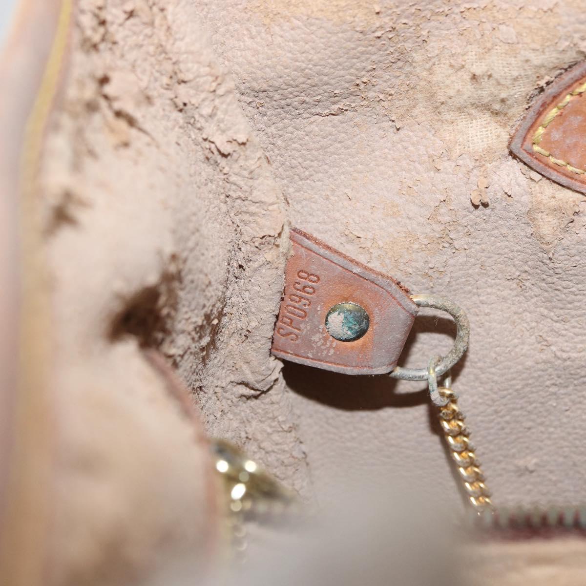 LOUIS VUITTON Monogram Bucket GM Shoulder Bag M42236 LV Auth ka1845
