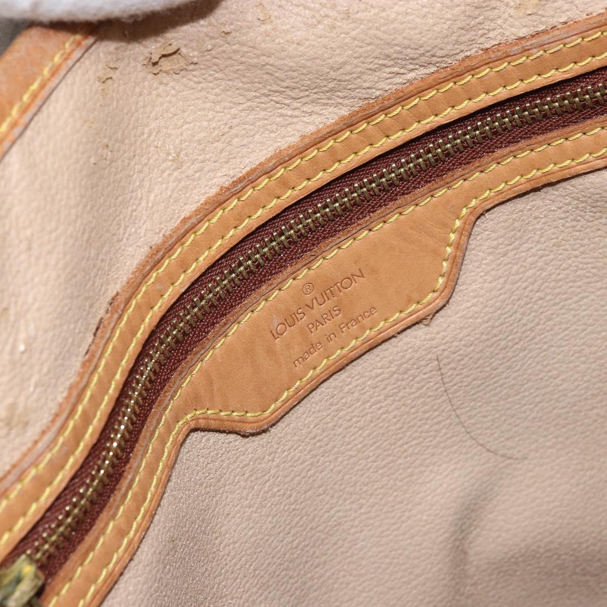 LOUIS VUITTON Monogram Bucket GM Shoulder Bag M42236 LV Auth ka1846