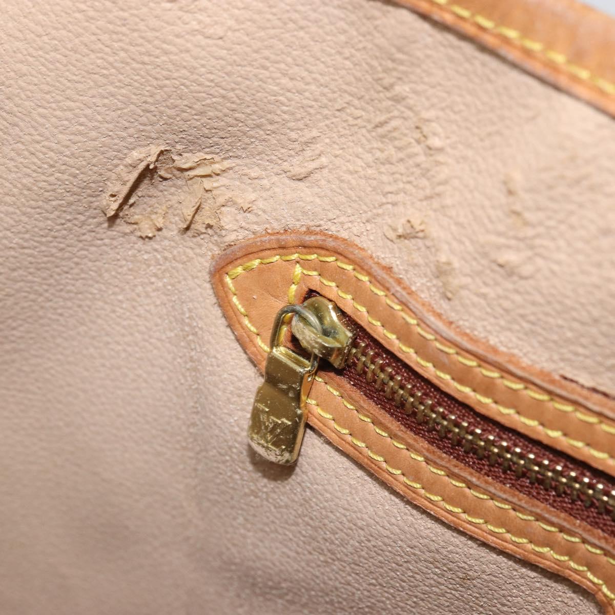 LOUIS VUITTON Monogram Bucket GM Shoulder Bag M42236 LV Auth ka1846