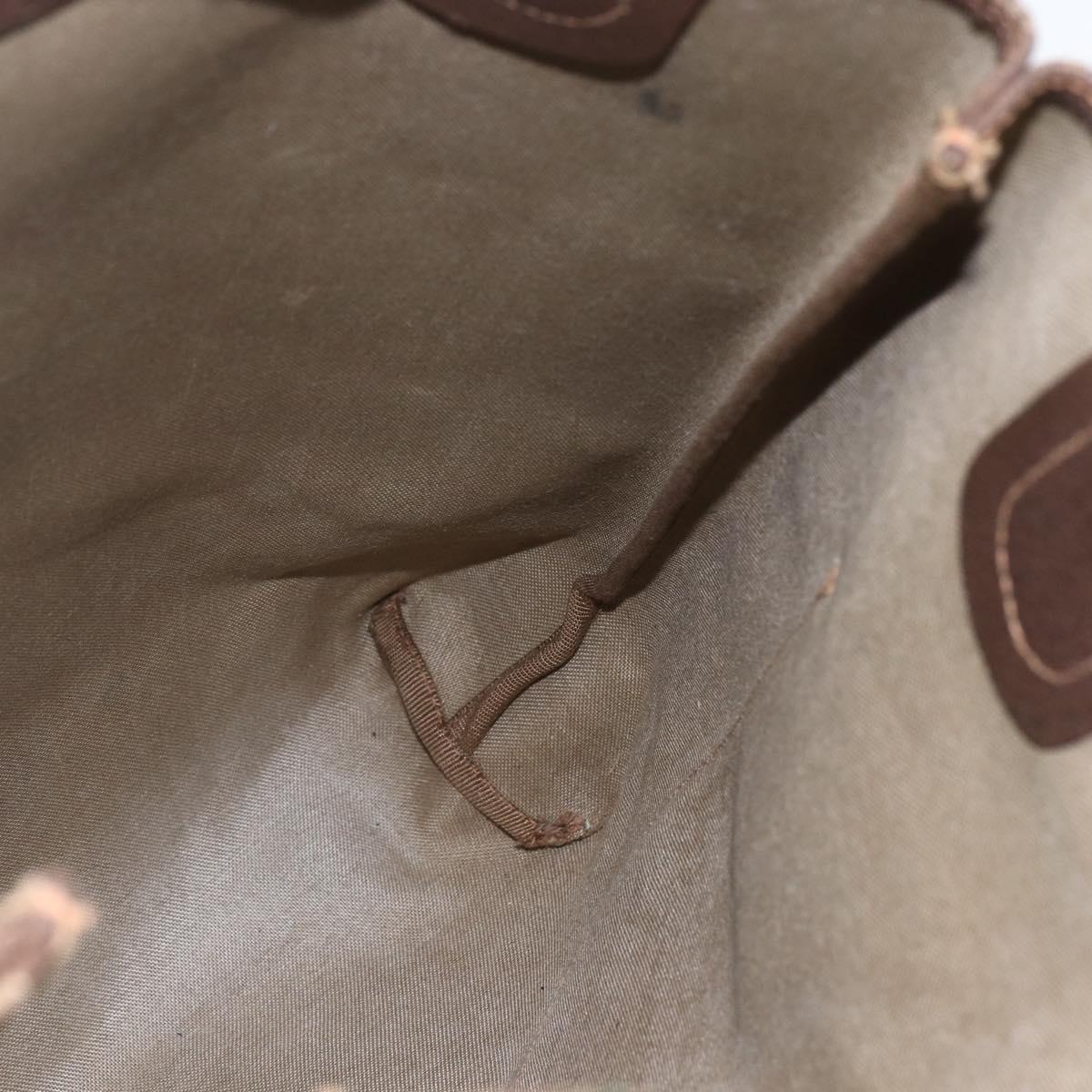 GUCCI GG Supreme Web Sherry Line Tote Bag PVC Beige Red 89 02 003 Auth ka1847A