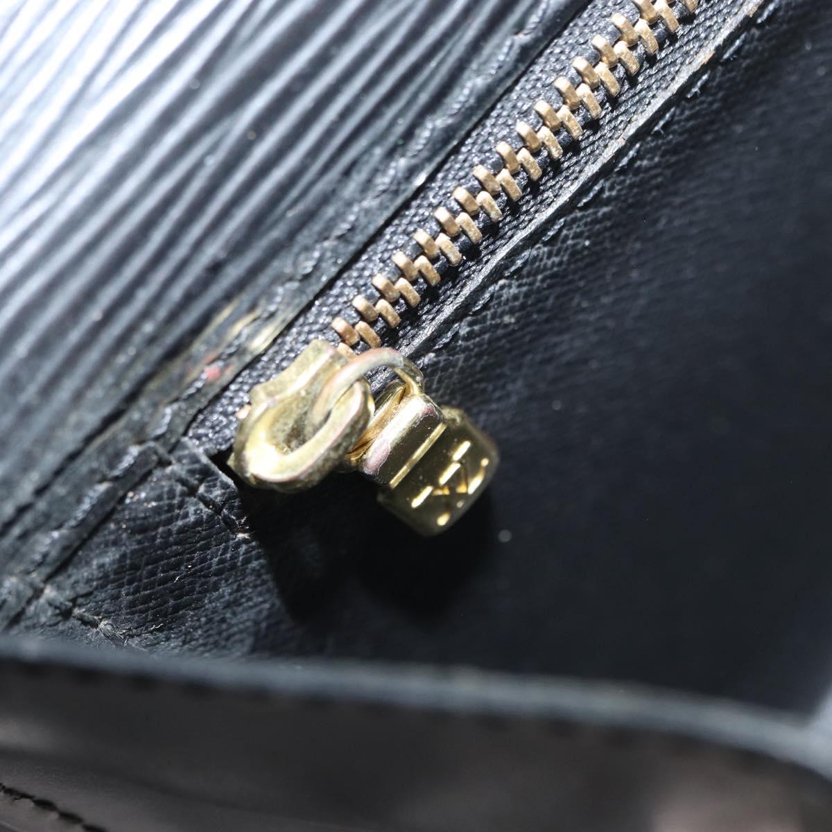 LOUIS VUITTON Epi Monceau 28 Hand Bag Black M52122 LV Auth ka1852