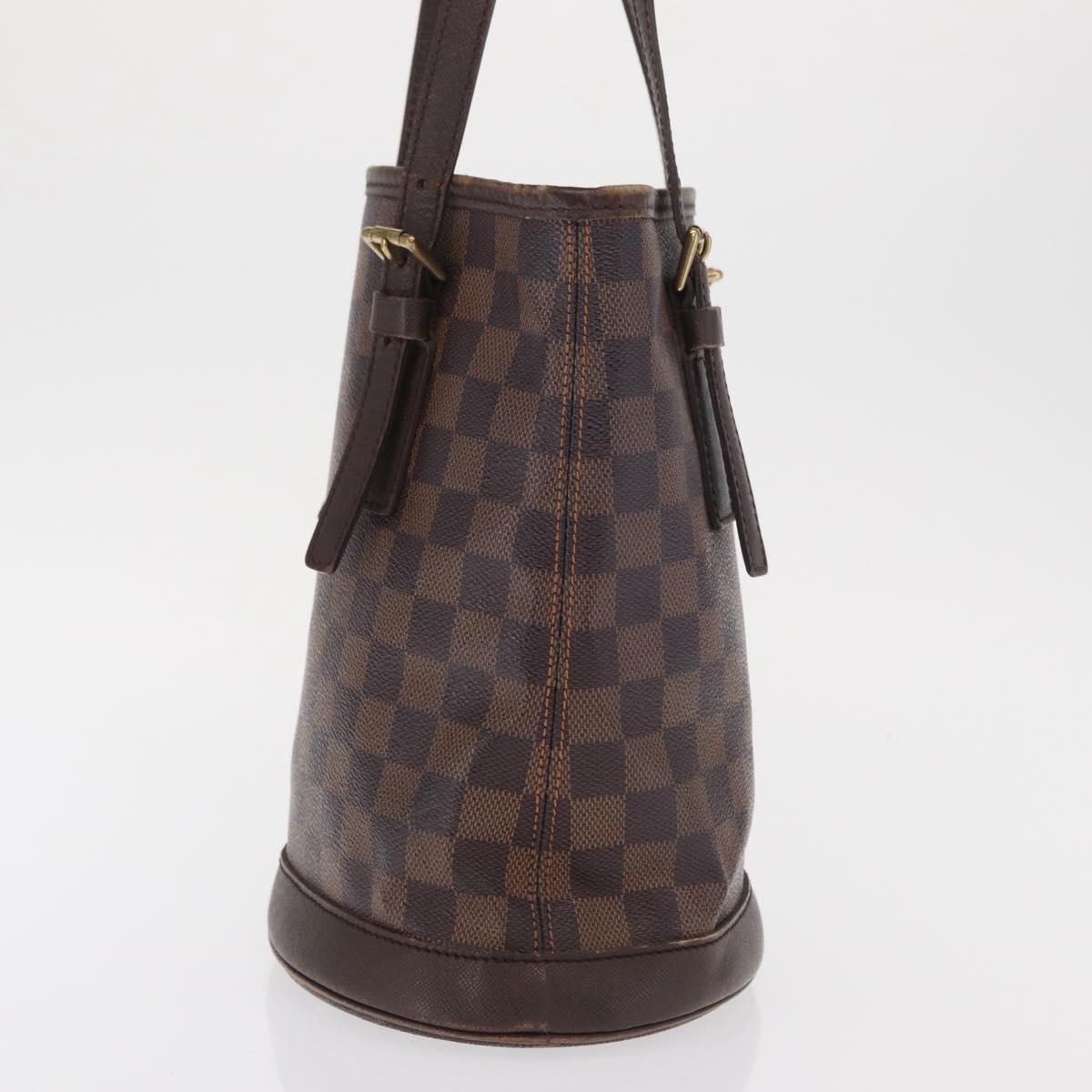 LOUIS VUITTON Damier Ebene Marais Shoulder Bag N42240 LV Auth ka1853