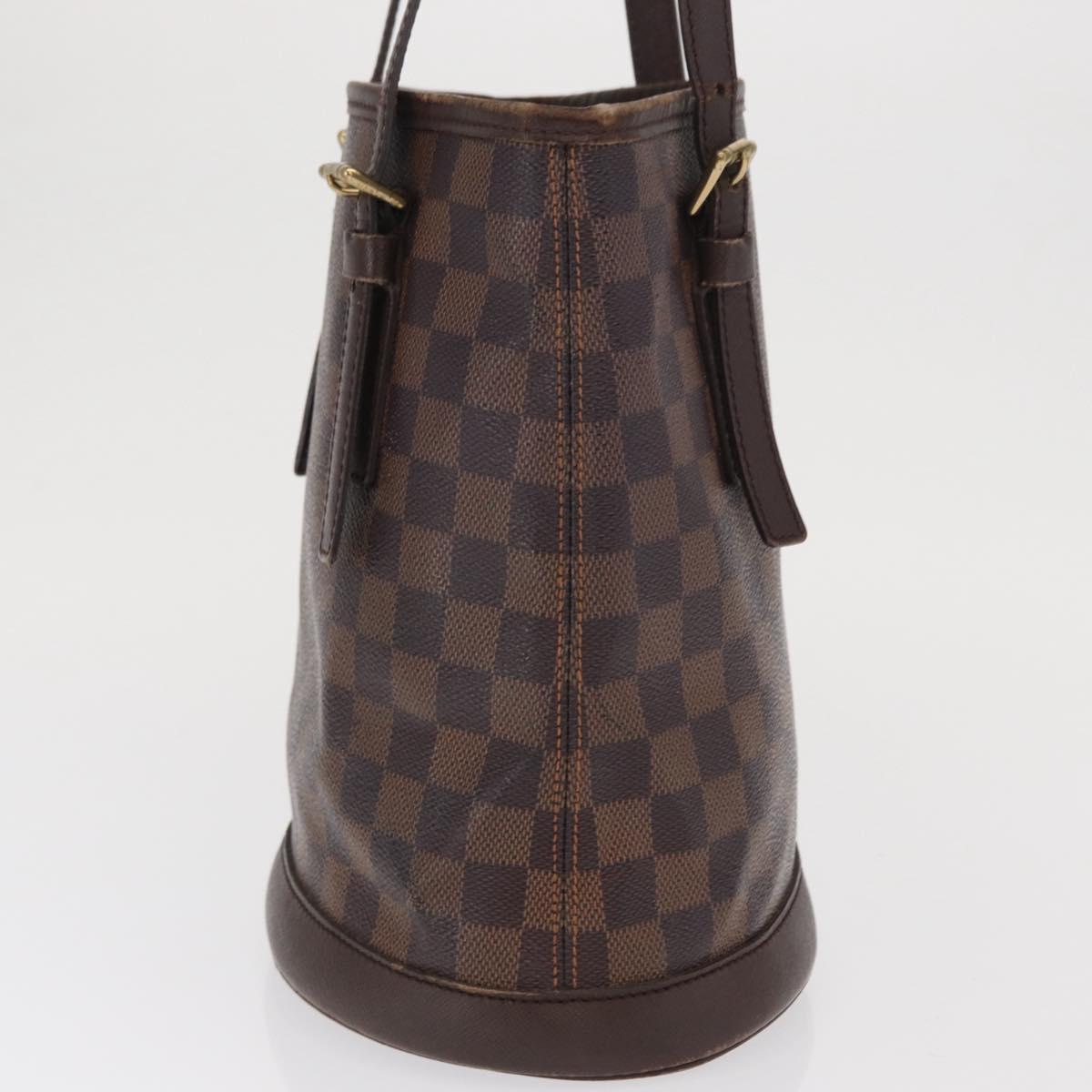 LOUIS VUITTON Damier Ebene Marais Shoulder Bag N42240 LV Auth ka1853