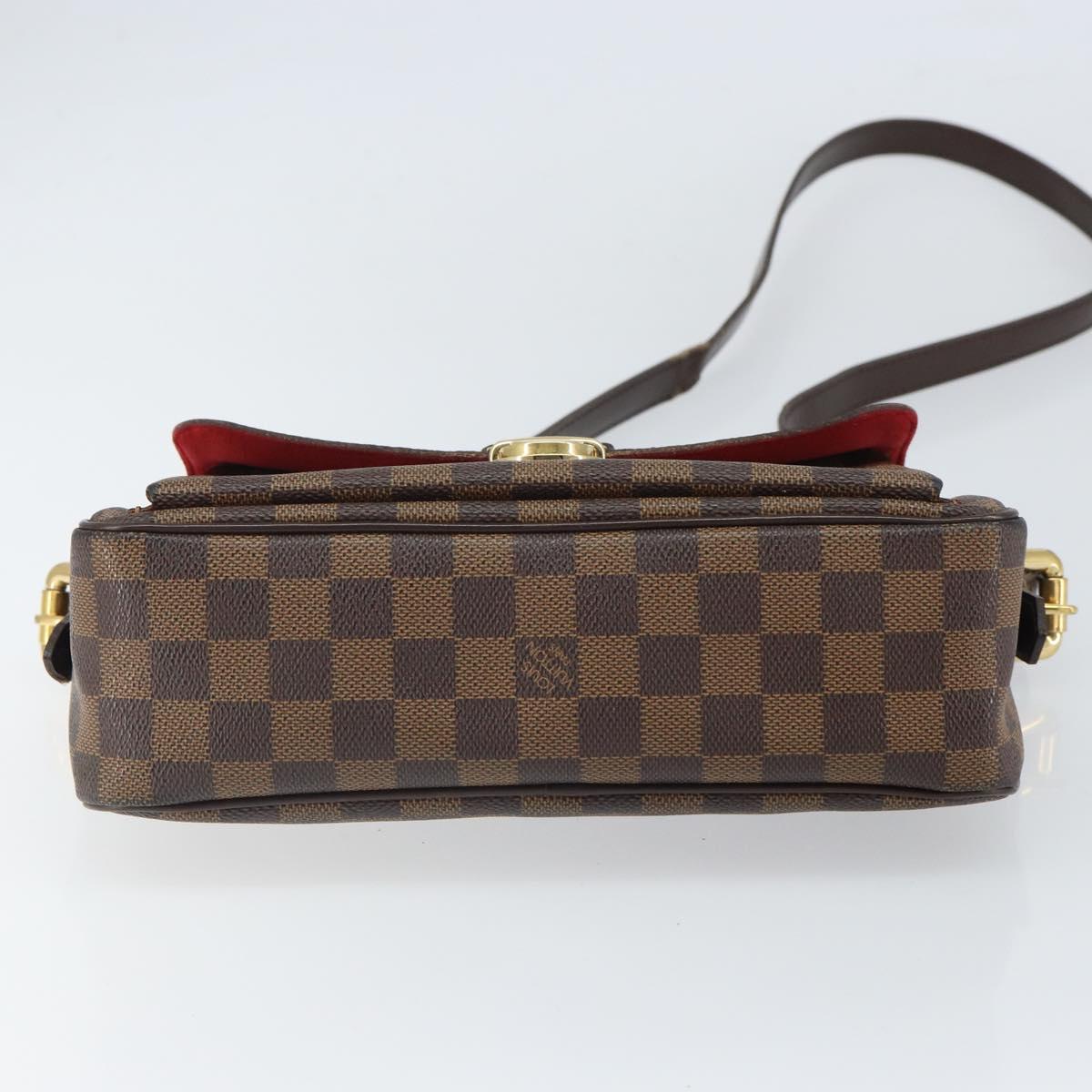 LOUIS VUITTON Damier Ebene Ravello GM Shoulder Bag N60006 LV Auth ka1855