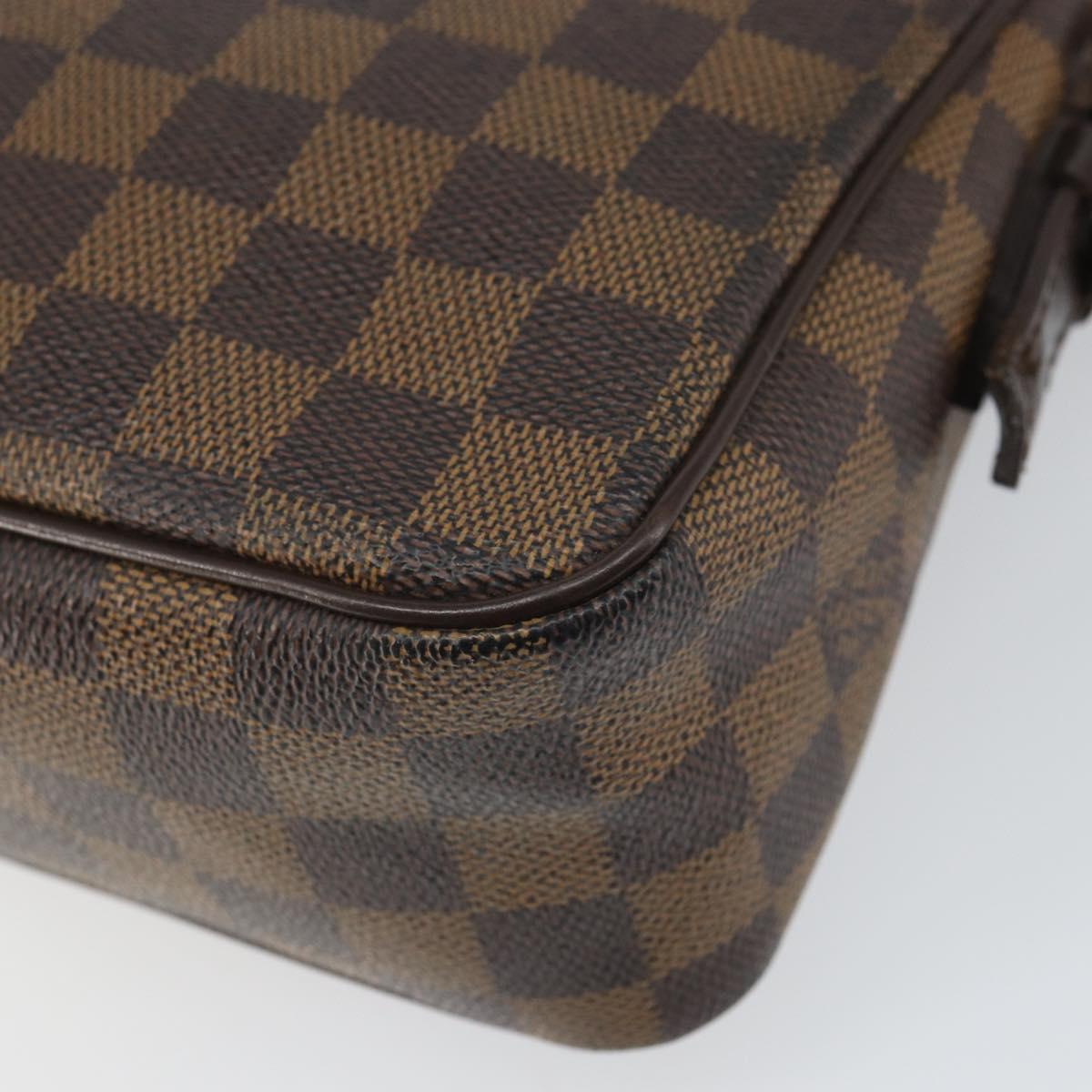LOUIS VUITTON Damier Ebene Ravello GM Shoulder Bag N60006 LV Auth ka1855