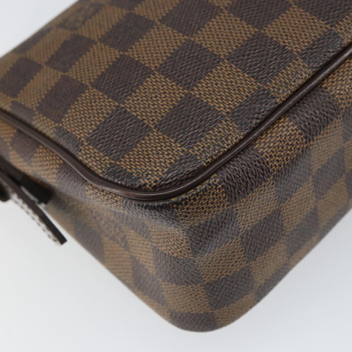 LOUIS VUITTON Damier Ebene Ravello GM Shoulder Bag N60006 LV Auth ka1855