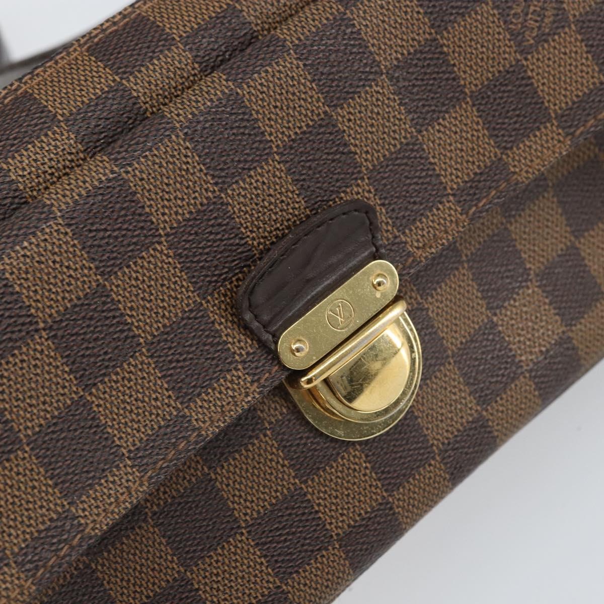 LOUIS VUITTON Damier Ebene Ravello GM Shoulder Bag N60006 LV Auth ka1855