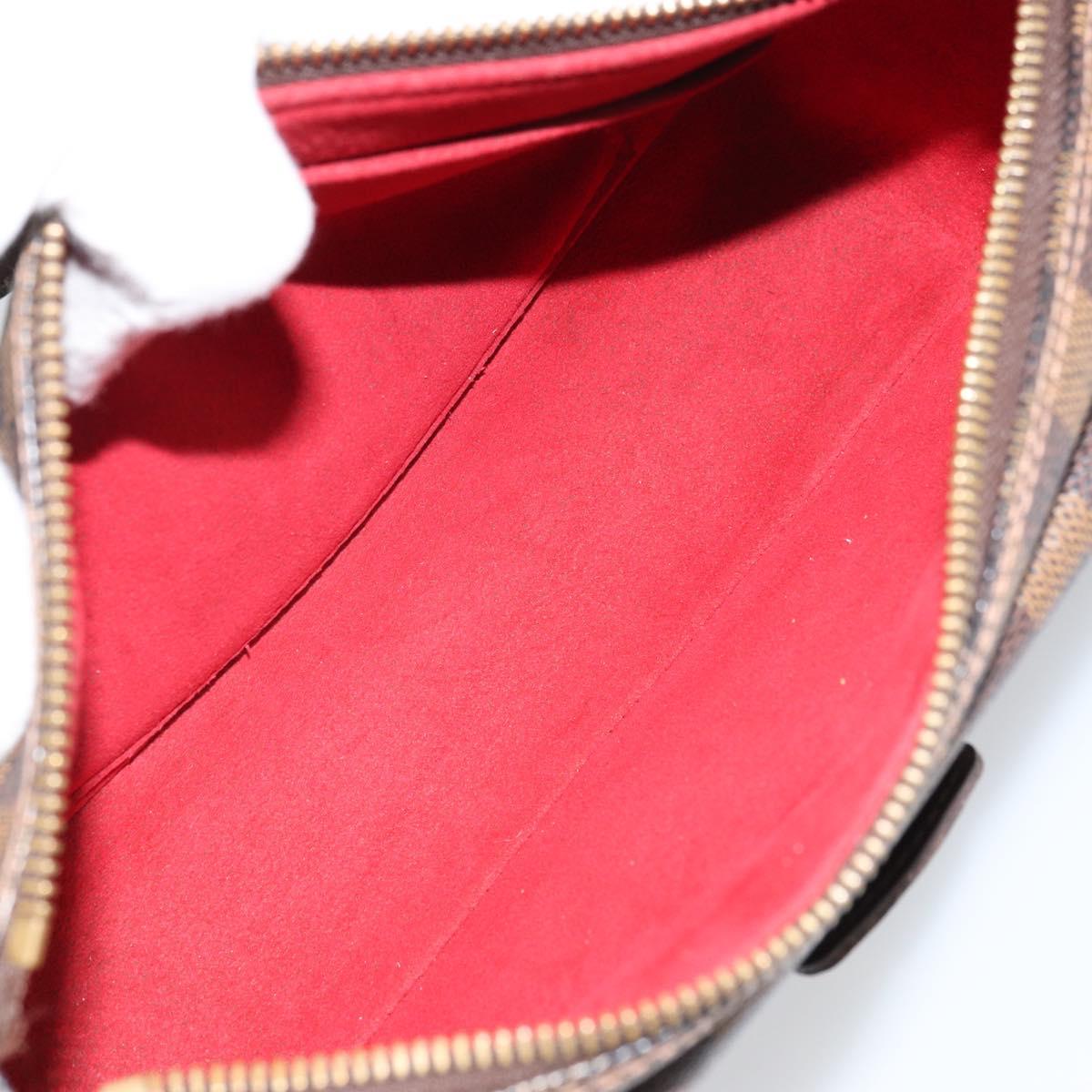 LOUIS VUITTON Damier Ebene Ravello GM Shoulder Bag N60006 LV Auth ka1855