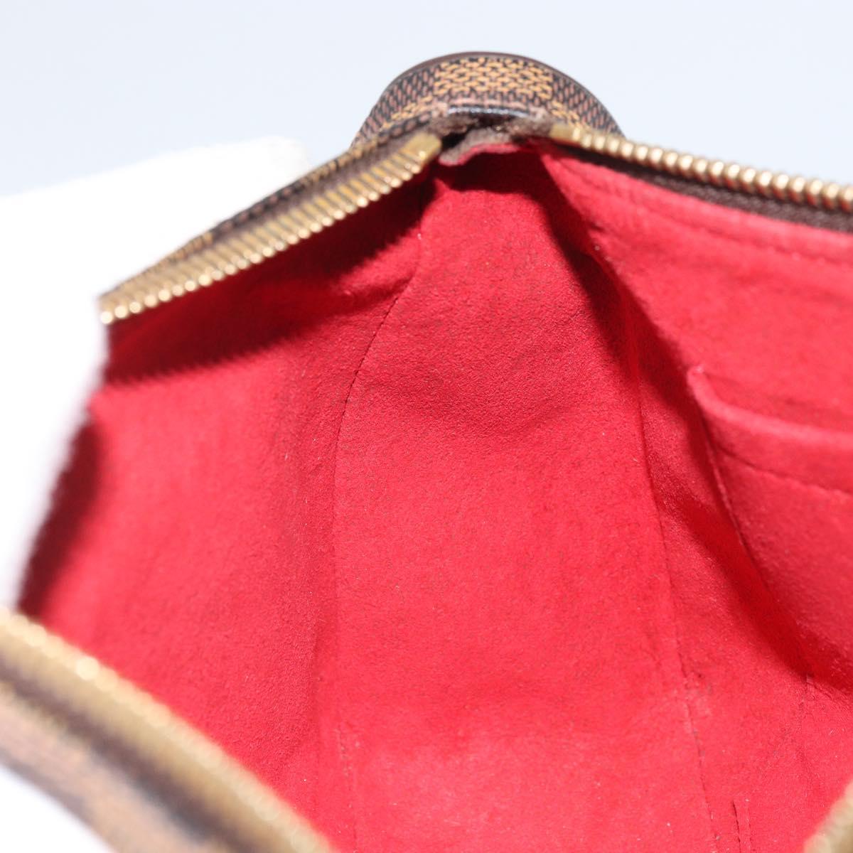 LOUIS VUITTON Damier Ebene Ravello GM Shoulder Bag N60006 LV Auth ka1855