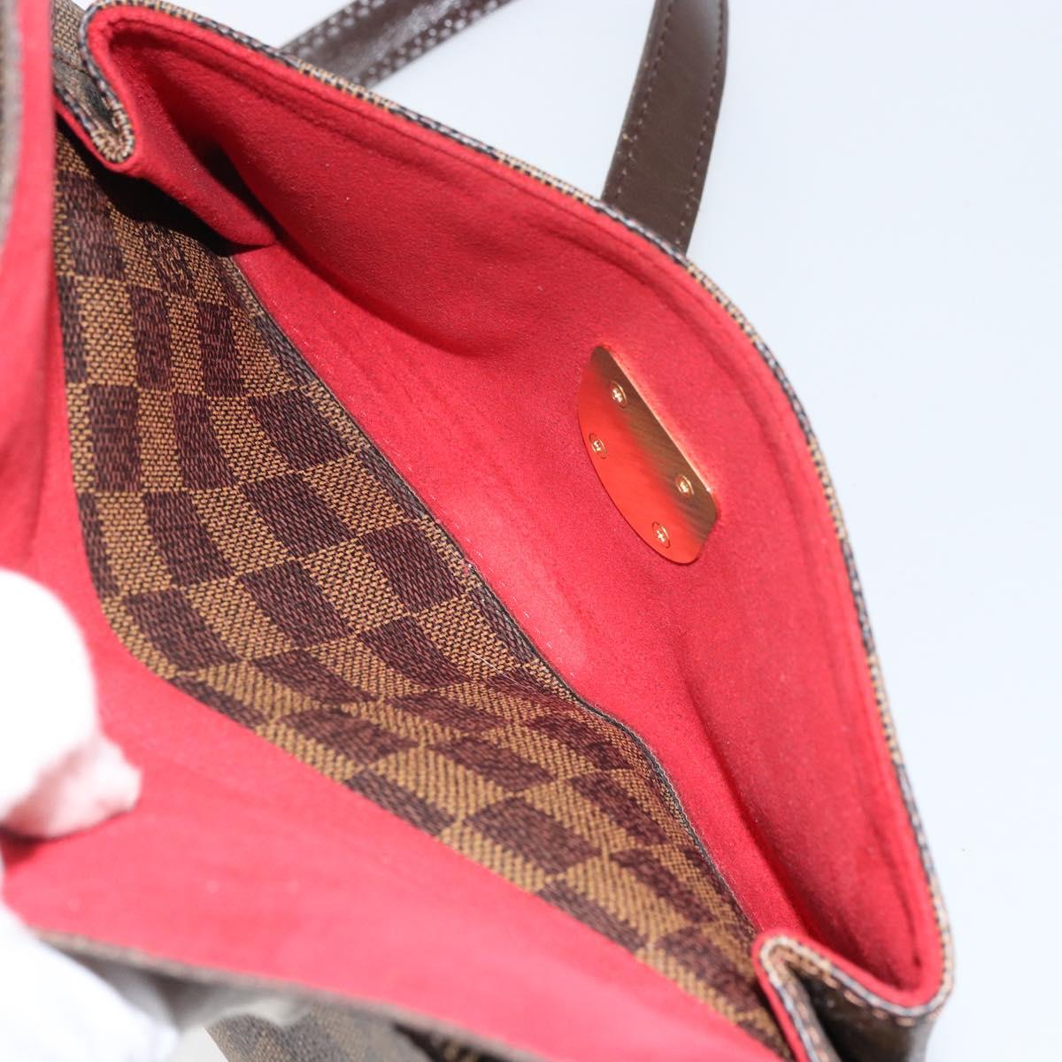 LOUIS VUITTON Damier Ebene Ravello GM Shoulder Bag N60006 LV Auth ka1855