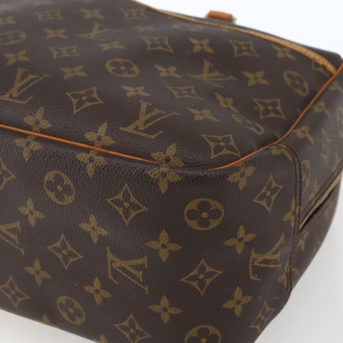LOUIS VUITTON Monogram Deauville Hand Bag M47270 LV Auth ka1873