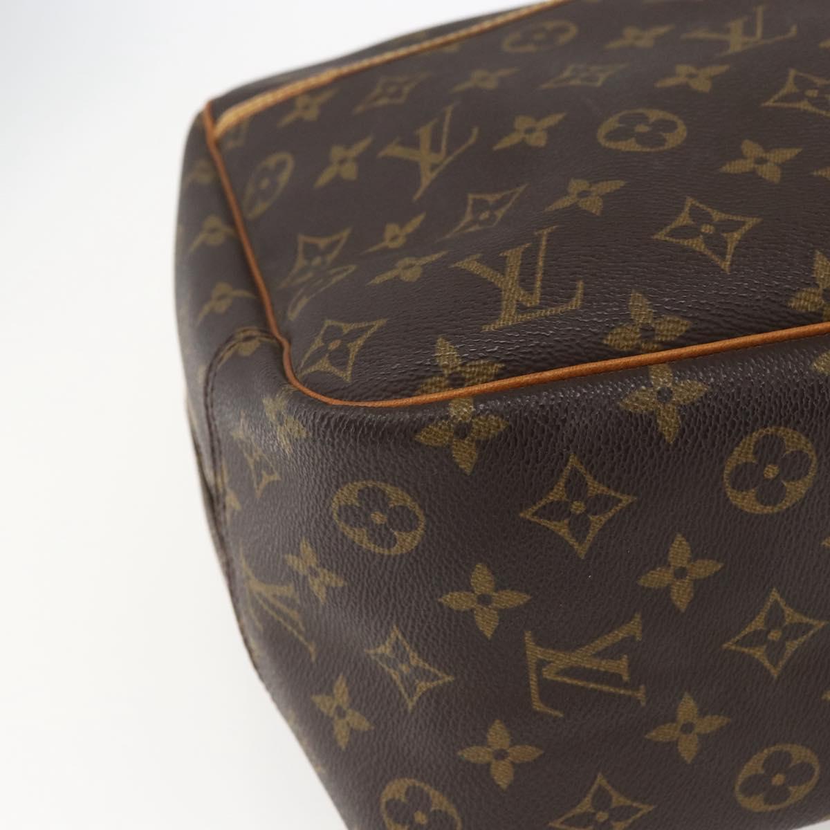 LOUIS VUITTON Monogram Deauville Hand Bag M47270 LV Auth ka1873