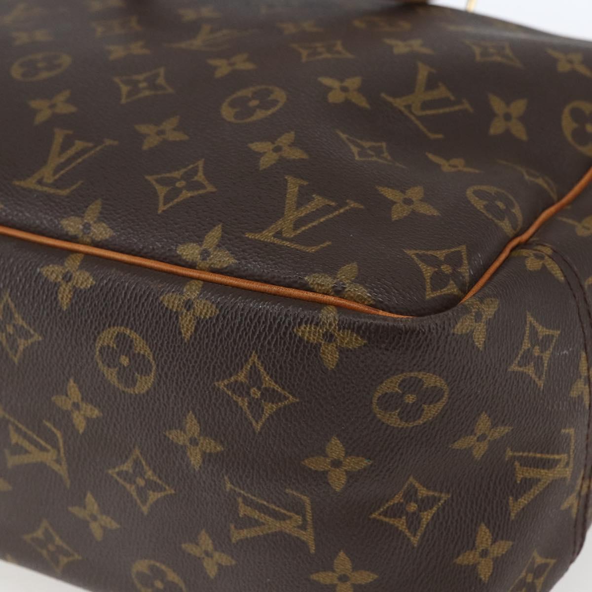 LOUIS VUITTON Monogram Deauville Hand Bag M47270 LV Auth ka1873
