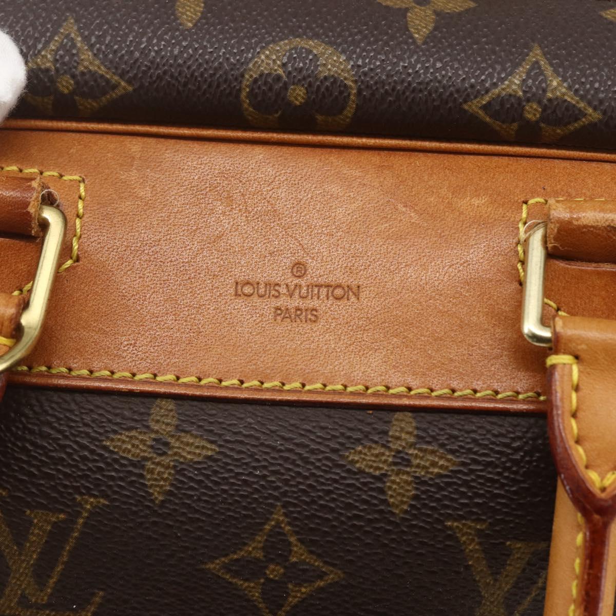 LOUIS VUITTON Monogram Deauville Hand Bag M47270 LV Auth ka1873