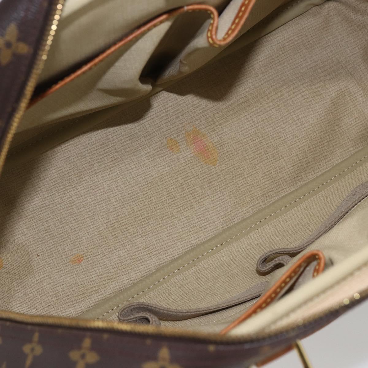 LOUIS VUITTON Monogram Deauville Hand Bag M47270 LV Auth ka1873