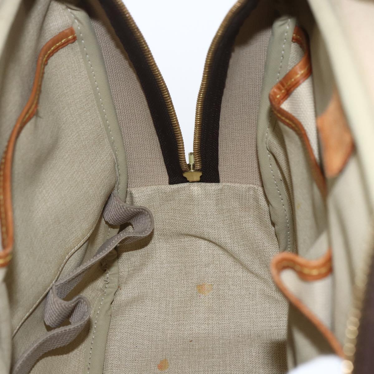 LOUIS VUITTON Monogram Deauville Hand Bag M47270 LV Auth ka1873