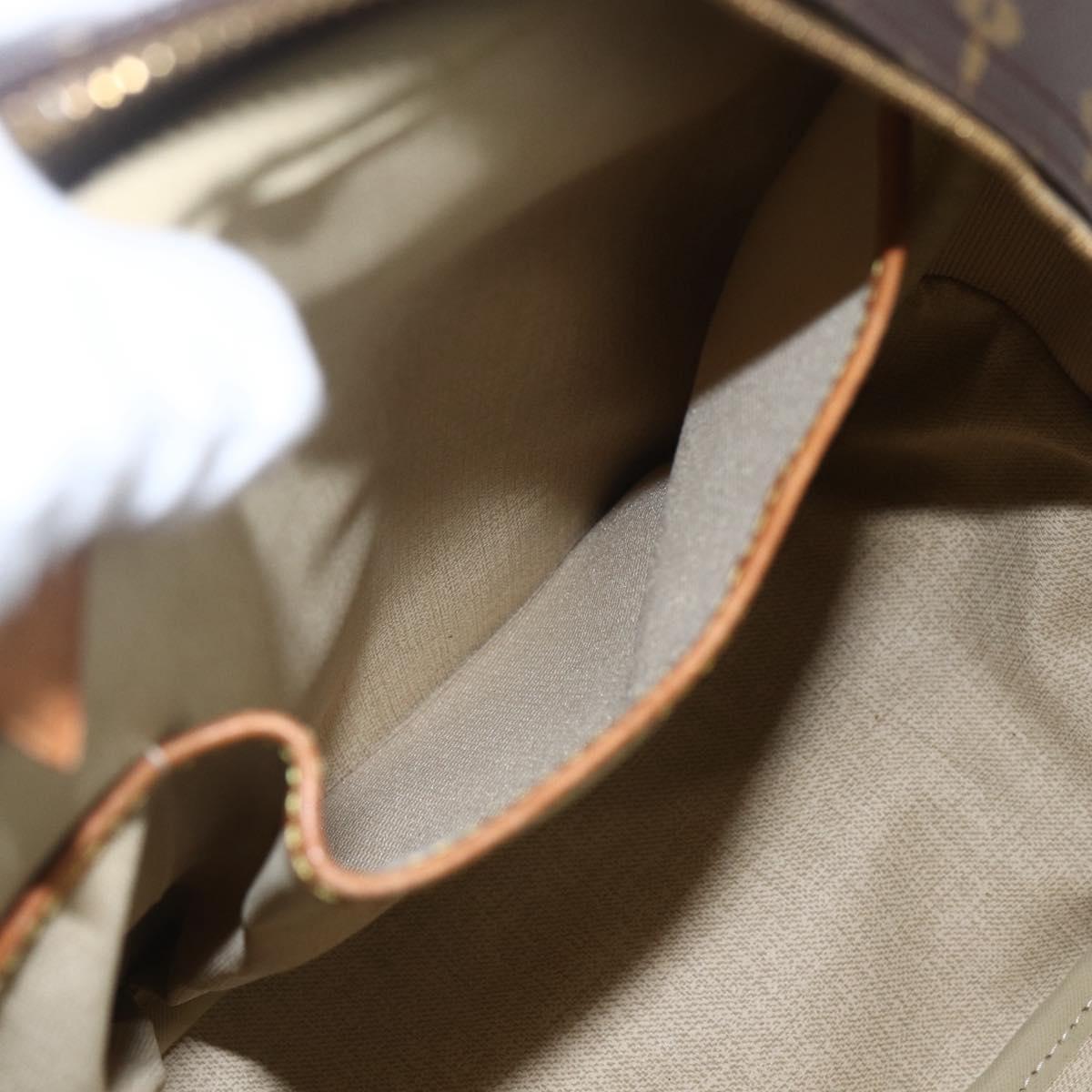 LOUIS VUITTON Monogram Deauville Hand Bag M47270 LV Auth ka1873