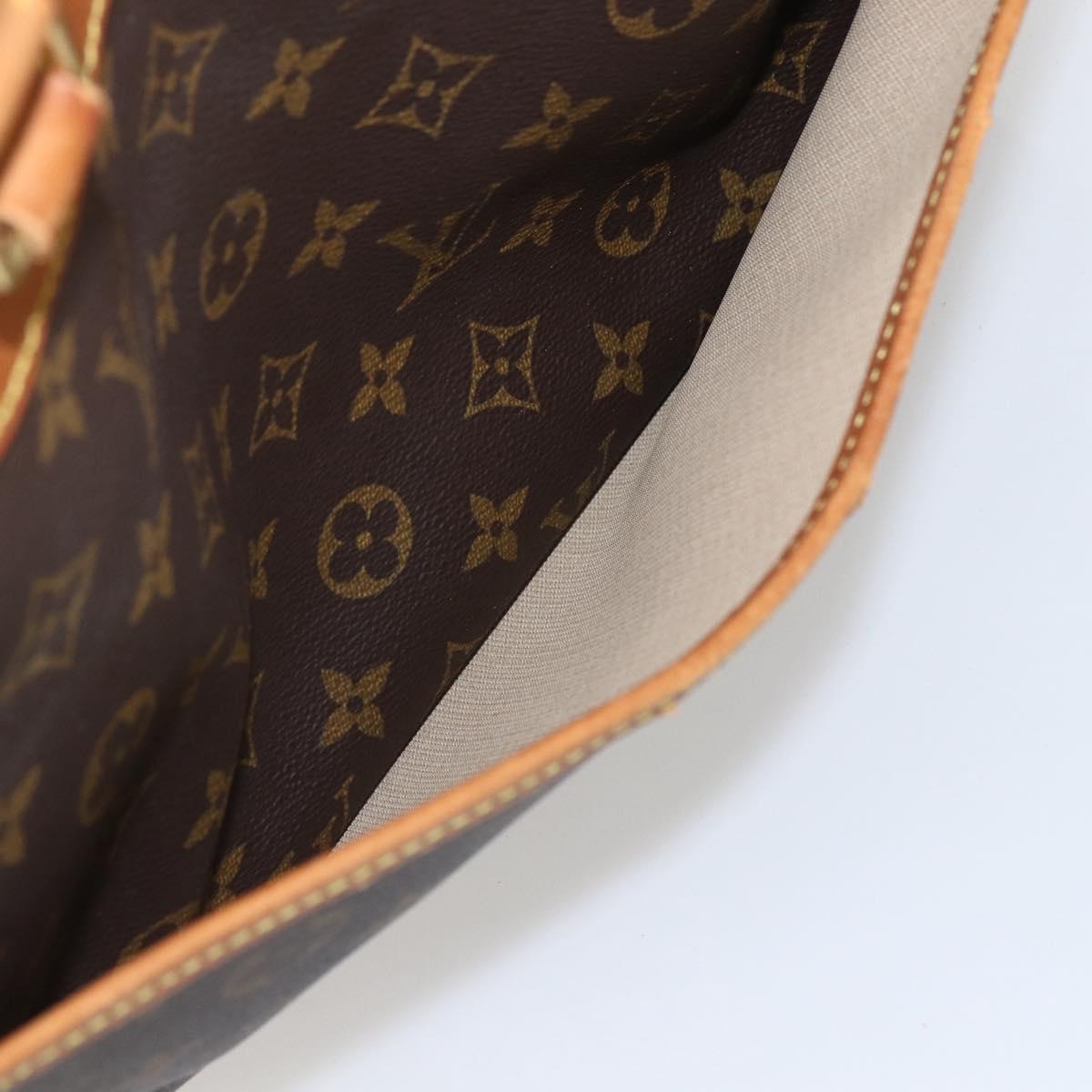 LOUIS VUITTON Monogram Deauville Hand Bag M47270 LV Auth ka1873
