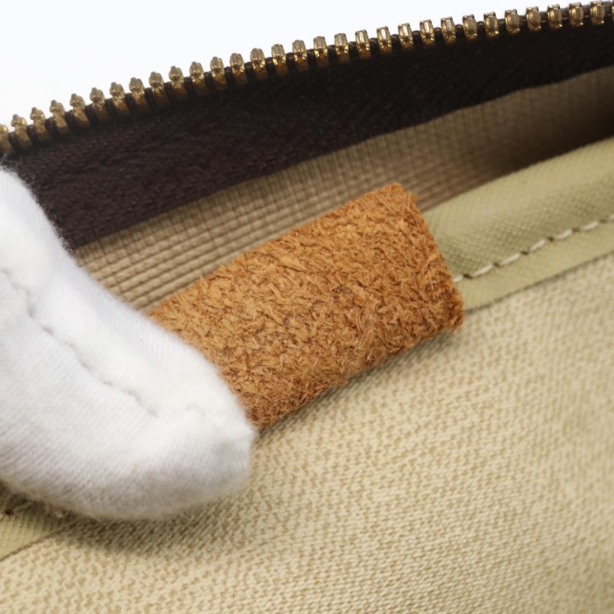 LOUIS VUITTON Monogram Deauville Hand Bag M47270 LV Auth ka1873