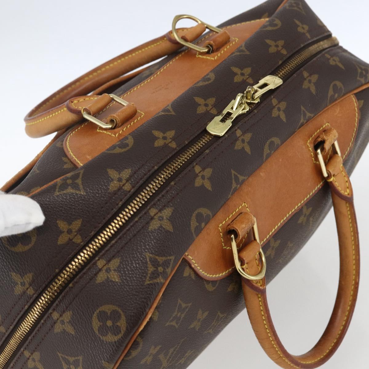 LOUIS VUITTON Monogram Deauville Hand Bag M47270 LV Auth ka1873