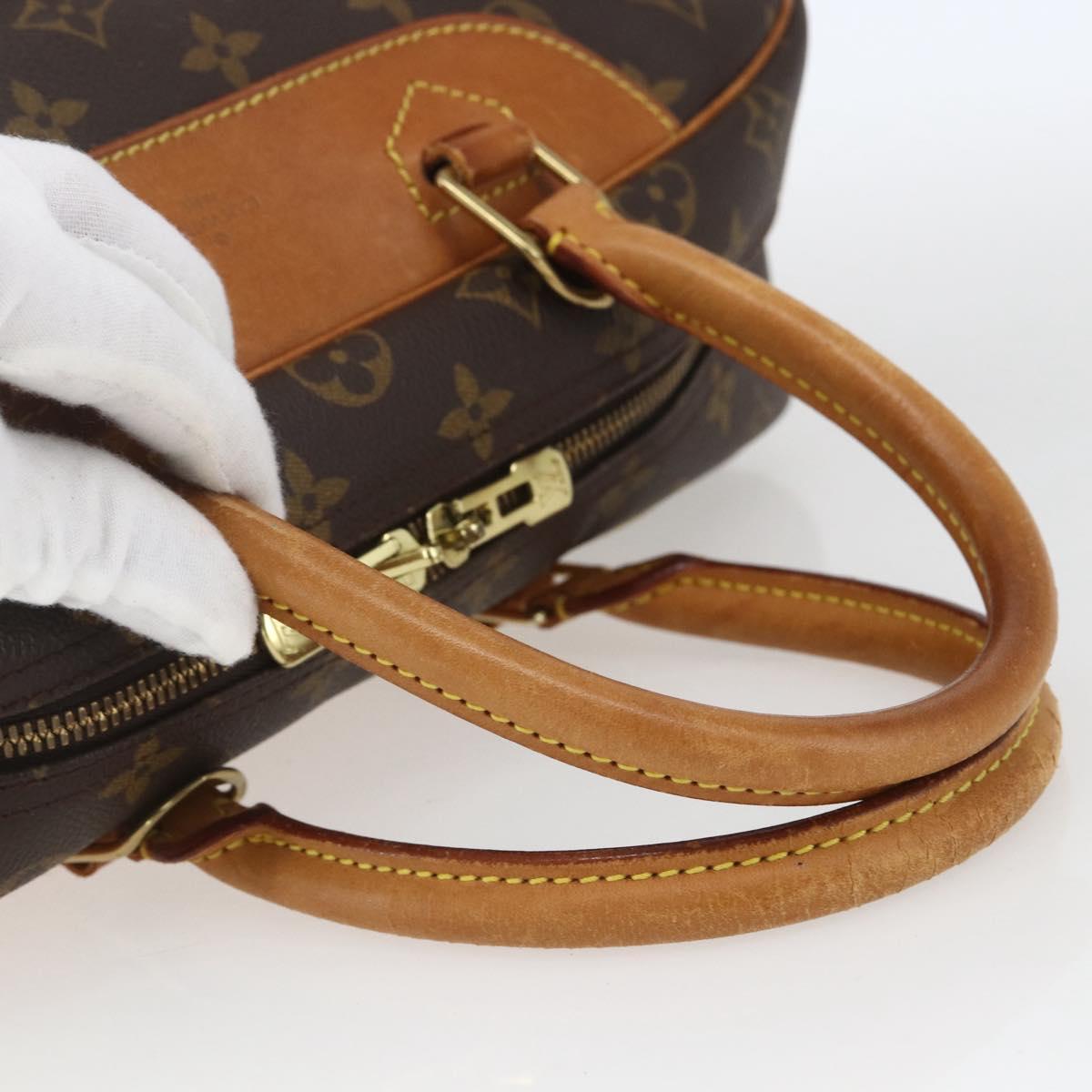 LOUIS VUITTON Monogram Deauville Hand Bag M47270 LV Auth ka1873