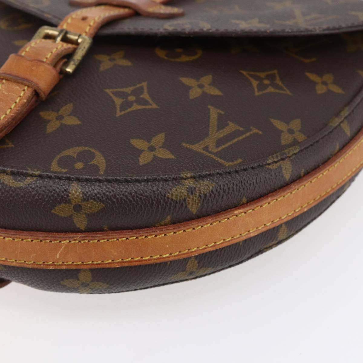 LOUIS VUITTON Monogram Chantilly MM Shoulder Bag M51233 LV Auth ka188