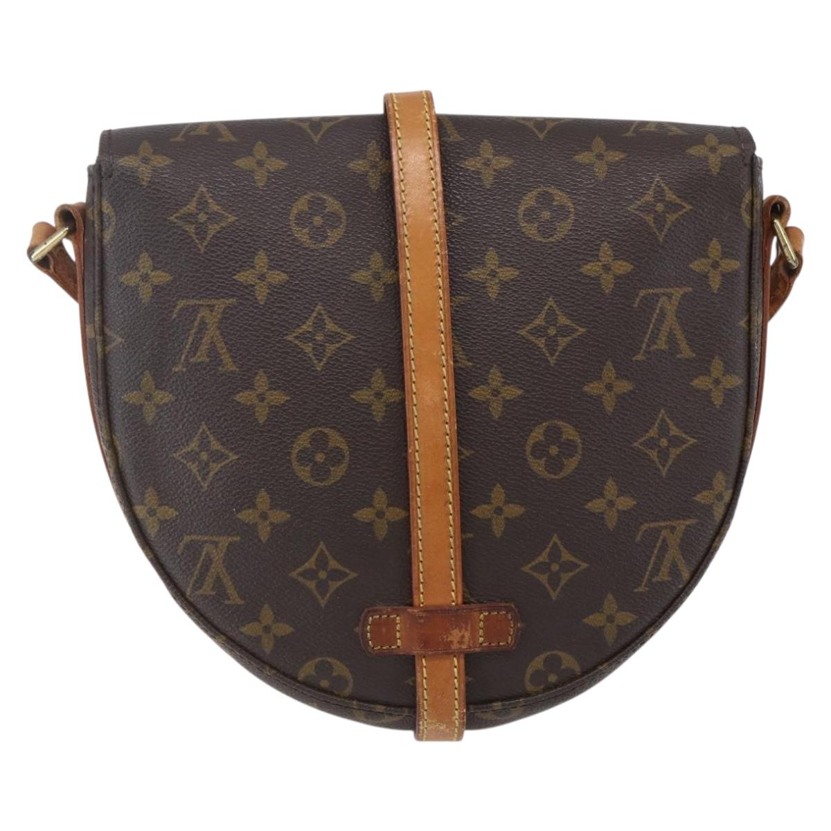 LOUIS VUITTON Monogram Chantilly MM Shoulder Bag M51233 LV Auth ka188