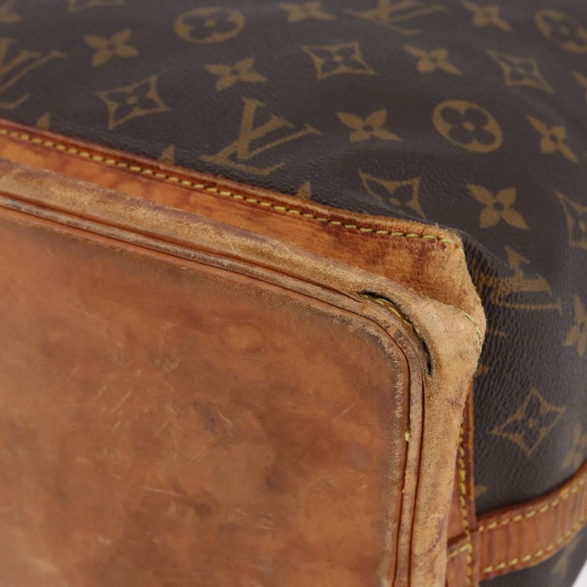 LOUIS VUITTON Monogram Noe Shoulder Bag M42224 LV Auth ka189