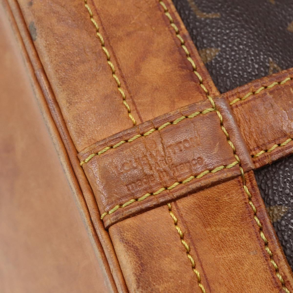 LOUIS VUITTON Monogram Noe Shoulder Bag M42224 LV Auth ka189