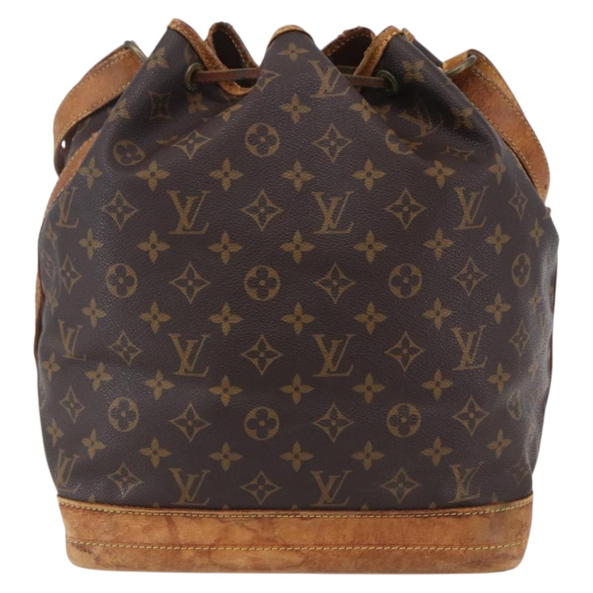 LOUIS VUITTON Monogram Noe Shoulder Bag M42224 LV Auth ka189