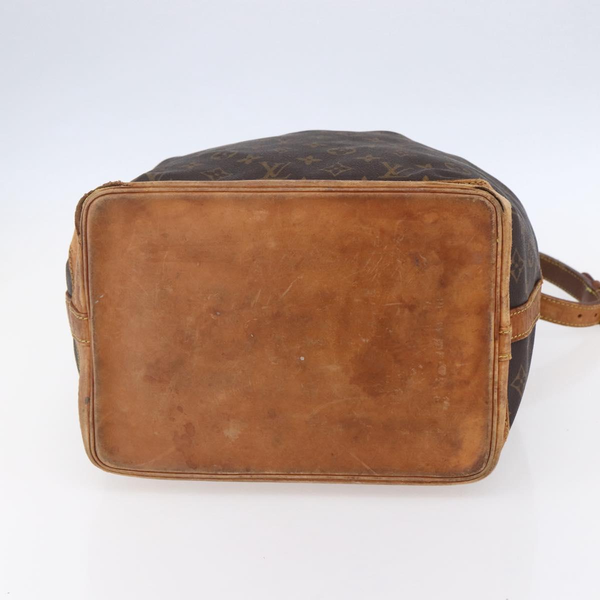 LOUIS VUITTON Monogram Noe Shoulder Bag M42224 LV Auth ka189