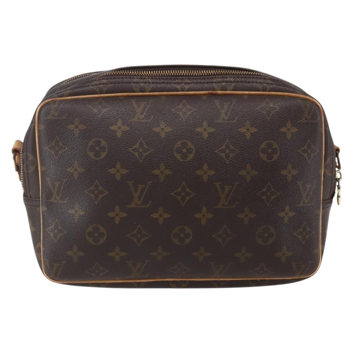 LOUIS VUITTON Monogram Reporter PM Shoulder Bag M45254 LV Auth ka190