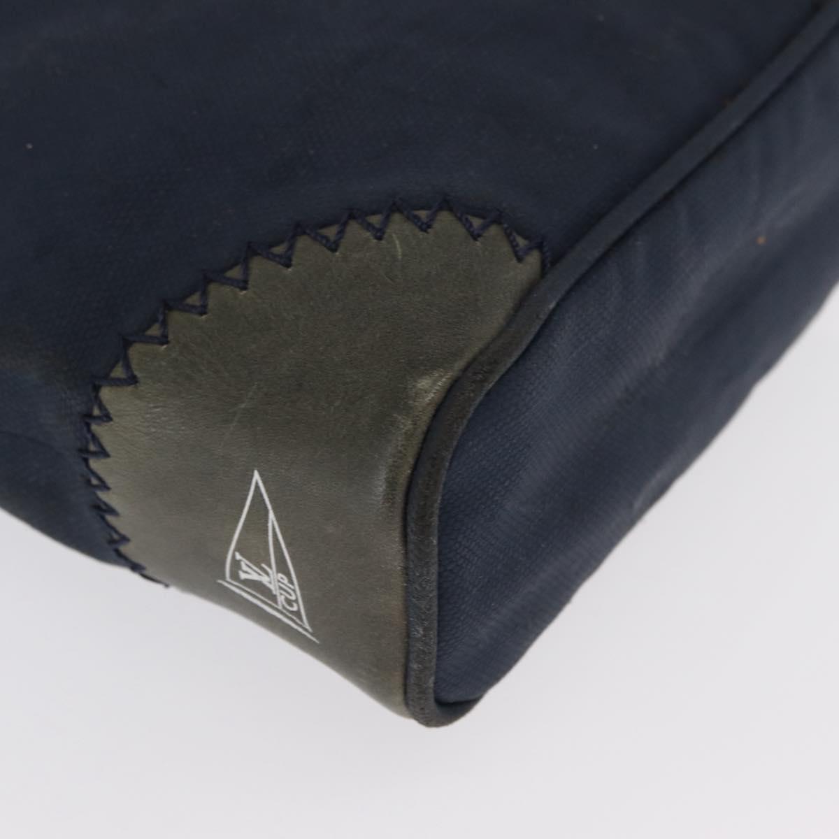 LOUIS VUITTON Louis Vuitton Cup Solent Shoulder Bag Blue M80707 LV Auth ka1906