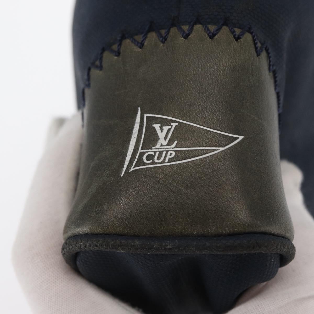 LOUIS VUITTON Louis Vuitton Cup Solent Shoulder Bag Blue M80707 LV Auth ka1906