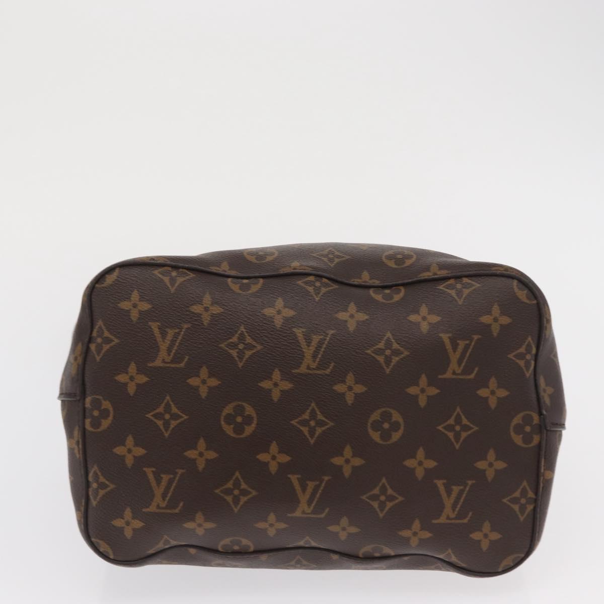 LOUIS VUITTON Monogram Neonoe Shoulder Bag Black M44020 LV Auth ka1907