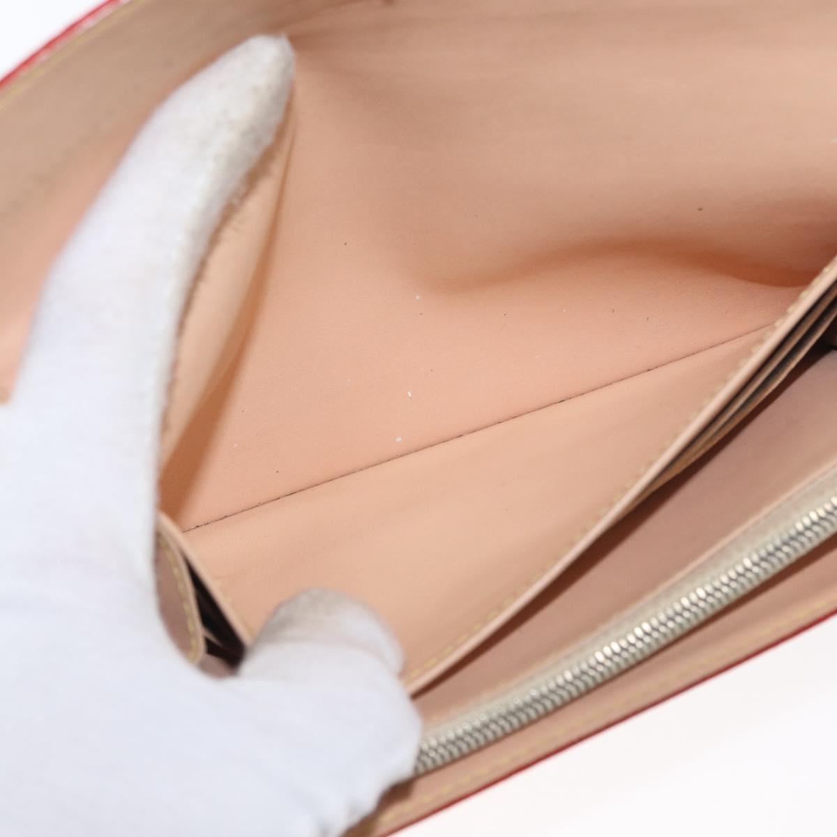 LOUIS VUITTON Multicolor Pochette Porte Monnaie Credit White M60004 Auth ka1909