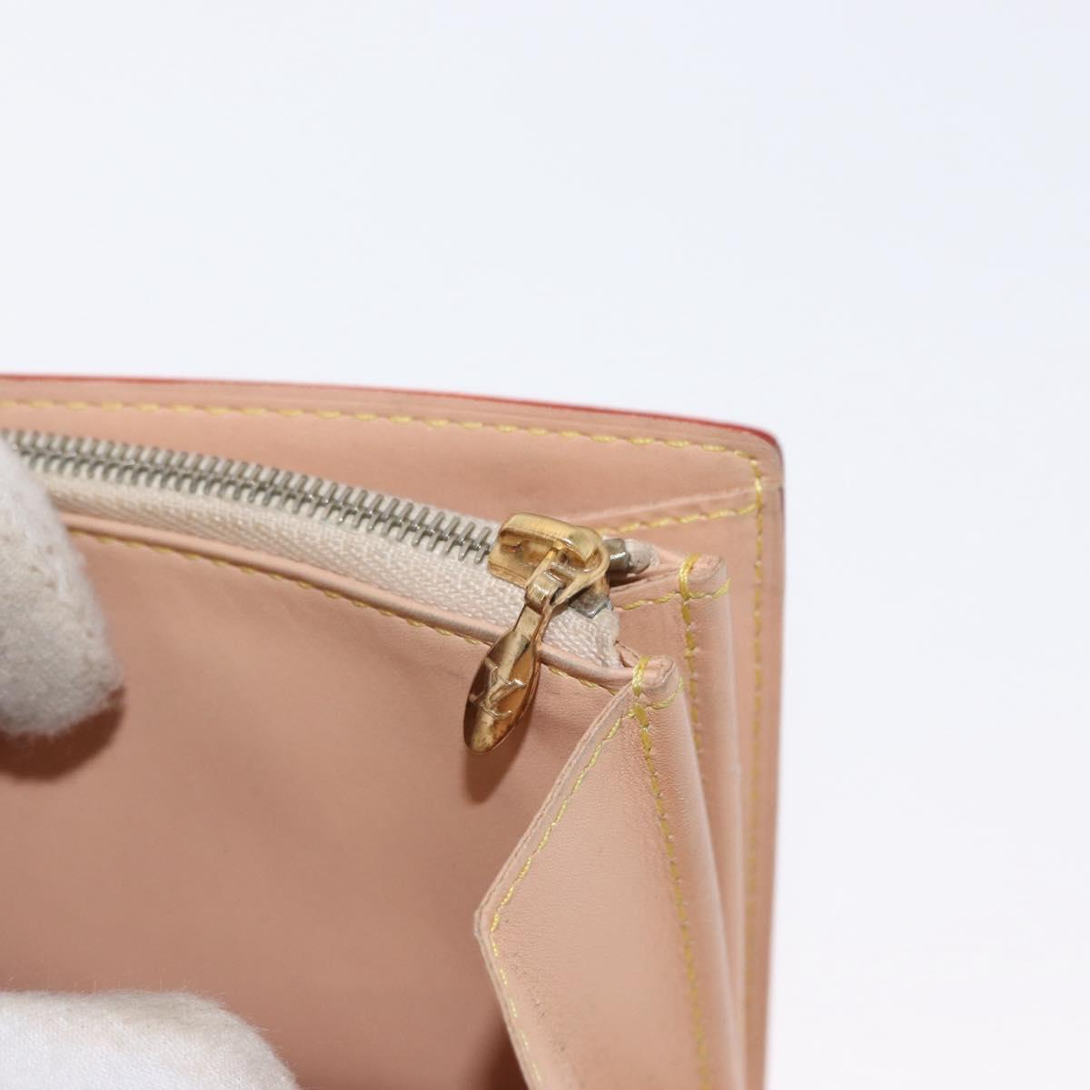 LOUIS VUITTON Multicolor Pochette Porte Monnaie Credit White M60004 Auth ka1909