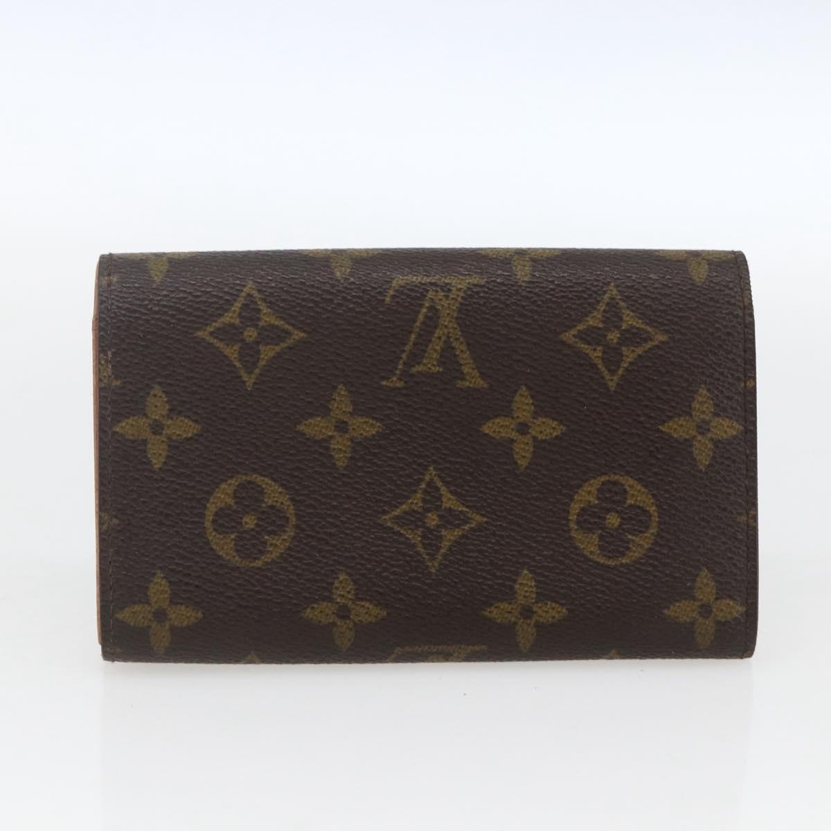 LOUIS VUITTON Monogram Wallet 4 Set LV Auth ka1915