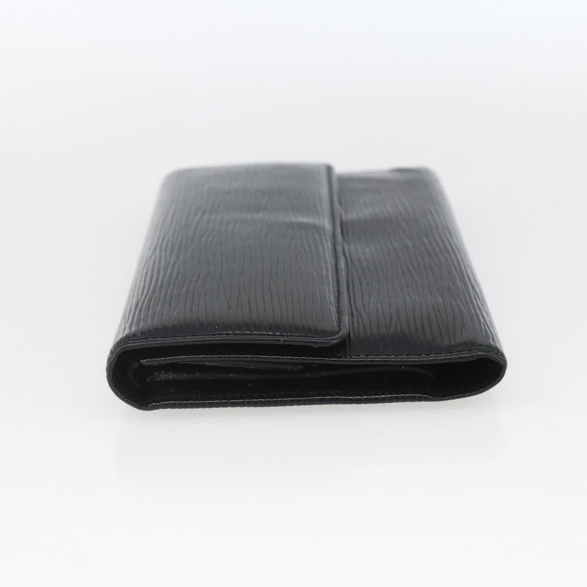 LOUIS VUITTON Empreinte Epi Wallet 3 Set Black Yellow Fuchsia LV Auth ka1916